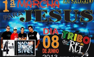 1ª MARCHA PARA JESUS DE SALGADO SE