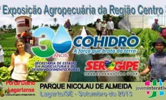 50ª Exposição Agropecuária da Região Centro Sul de Sergipe dia 05 de setembro de 2013 em Lagarto