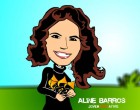 Aline Barros grava clipe em Miami