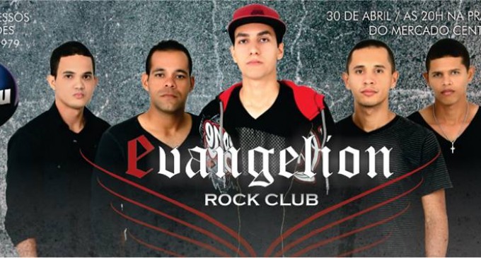 EVANGELION ROCK CLUB no Canta Aracaju