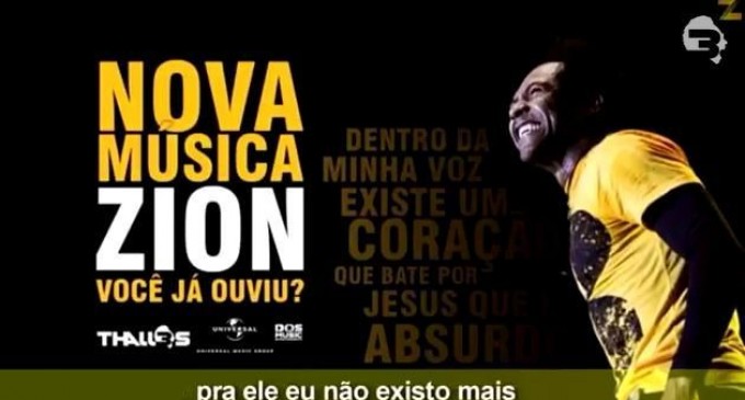 “Zion”, a canção irá integrar o novo CD / DVD “ID3″,  Thalles Roberto.