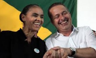 Marina Silva anuncia candidatura a vice de Eduardo Campos