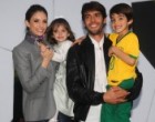 Em festa de aniversário do filho, Kaká e Carol Celico desmentem boatos de que estariam se divorciando