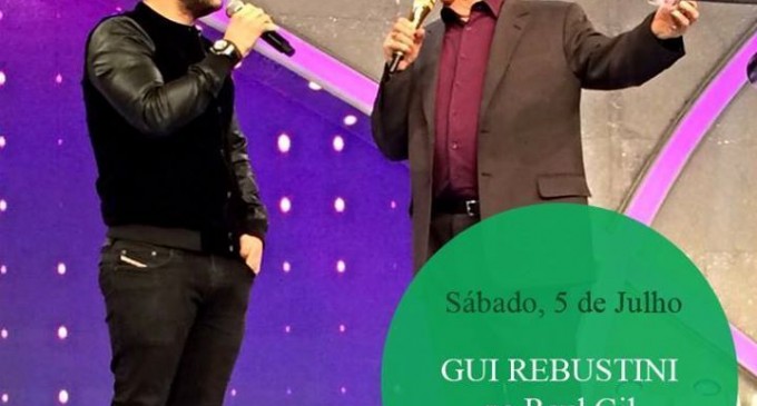 Gui Rebustini estará no Programa Raul deste sábado (5)