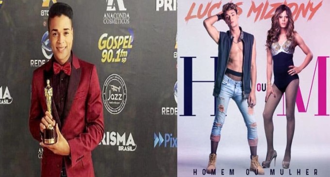 Cantor Lucas Fernandes assume homossexualidade, deixa o gospel e lança CD como drag queen