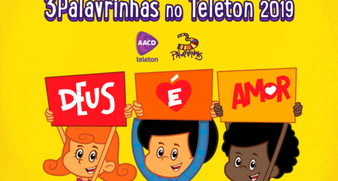 Ajuda! 3 Palavrinhas anuncia colaboração com o Teleton