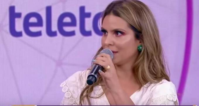 Com pregação de Aline Barros, Teleton termina com recorde e “culto evangélico”