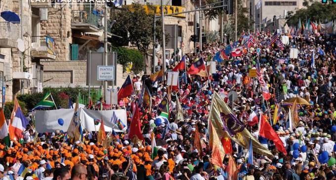 Milhares de cristãos de 100 países vão a Jerusalém celebrar a Festa dos Tabernáculos