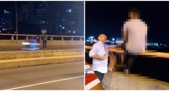 Adolescente é convencido por pastor a desistir de suicídio em ponte