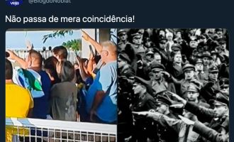 Jornalista da ‘Veja’ associa gesto de oração a saudação nazista