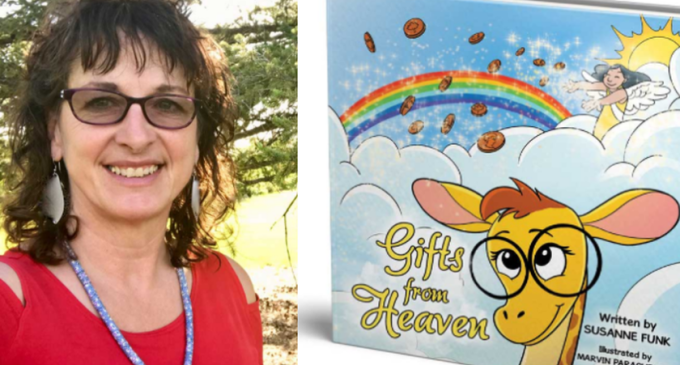 Sussane Funk escreveu o livro ‘Gifts from Heaven’ baseado em seu próprio testemunho sobre o bullying.