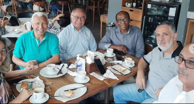 Café de trabalho com a Comissão de Solenidade de posse da Diretoria da Academia Brasileira Teológica